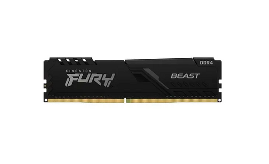 MEMORIA RAM KINGSTON FURY 16GB 3200MHZ DDR4 - KF432C16BB1/16 PRETO