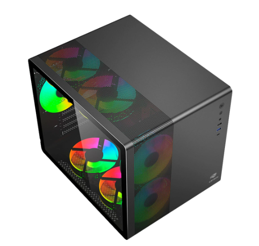 GABINETE AQUARIO C3TECH MT-G710BK PRETO