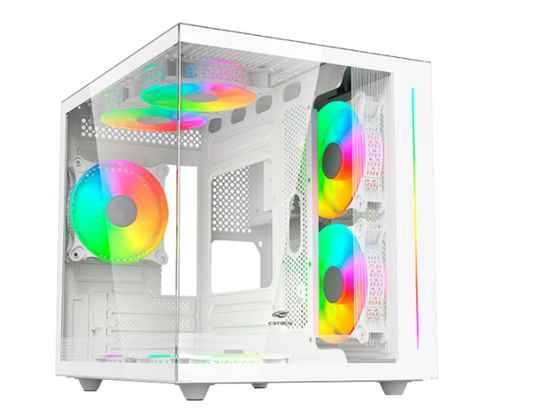 GABINETE AQUARIO C3TECH MT-G810 BRANCO