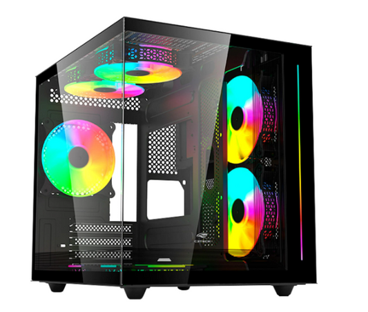 GABINETE AQUARIO C3TECH MT-G810 PRETO