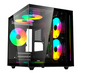GABINETE AQUARIO C3TECH MT-G810 PRETO