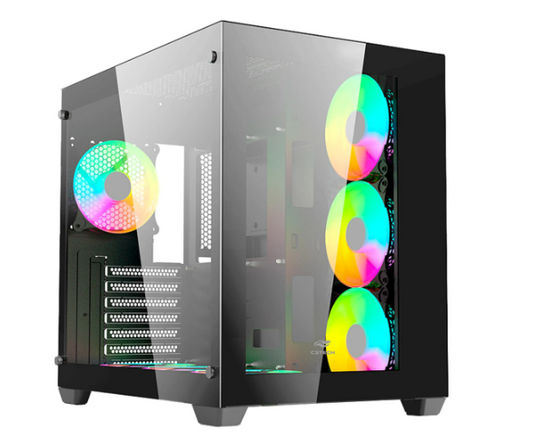 GABINETE AQUARIO C3TECH MT-G910 PRETO