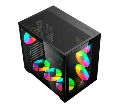 GABINETE AQUARIO C3TECH MT-G910 PRETO