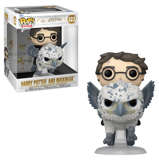 BONECO FUNKO POP HARRY POTTER AND BUCKBECK 123 - HARRY POTTER DELUXE