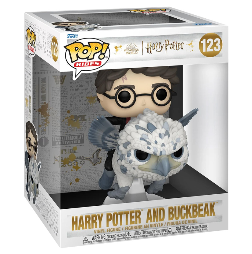 BONECO FUNKO POP HARRY POTTER AND BUCKBECK 123 - HARRY POTTER DELUXE