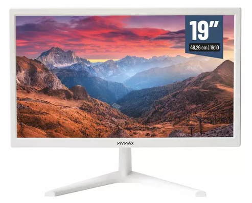 MONITOR MYMAX 19 (1440x900) 3.6MS LED 60HZ HDMI VGA BRANCO