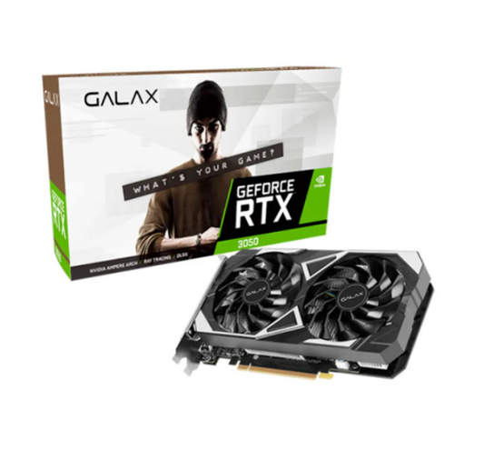 PLACA DE VIDEO ZOTAC RTX 3050 GALAX NVIDIA 6GB 96 BITS RAY TRACING DDR6