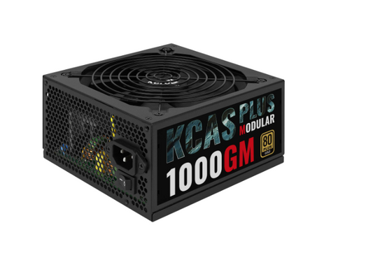 FONTE AEROCOOL KCAS 1000W GM FULL MODULAR 80 PLUS GOLD