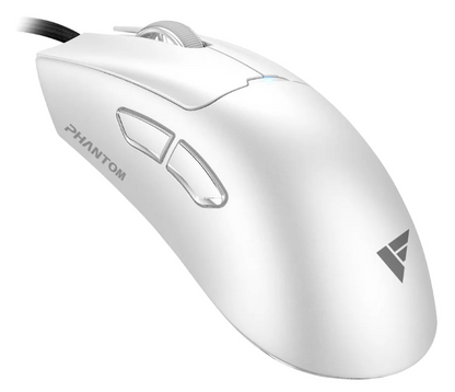 MOUSE GAMER FORCE ONE PHANTOM 8K WHITE 26.000 DPI