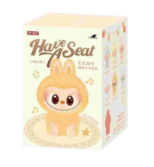 LABUBU HAVE A SEAT BONECO PELUCIA