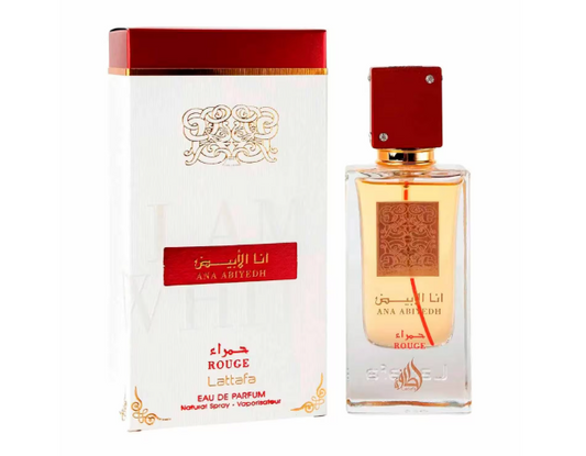 PERFUME LATTAFA ANA ABIYEDH ROUGE EAU DE PARFUM UNISSEX 60ML