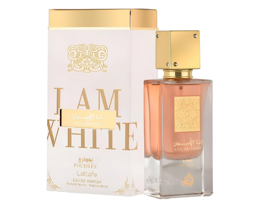 PERFUME LATTAFA ANA ABIYEDH POUDRÉE EAU DE PARFUM FEMININO 60ML
