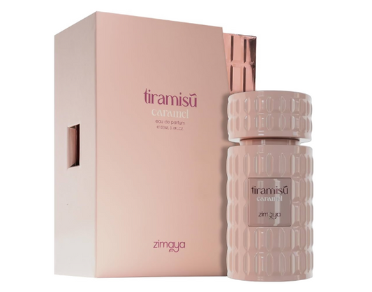 PERFUME ZIMAYA TIRAMISU CARAMEL EAU DE PARFUM FEMININO 100ML