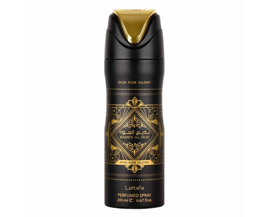 DESODORANTE LATTAFA BADE'E AL OUD FOR GLORY MACULINO 200ML
