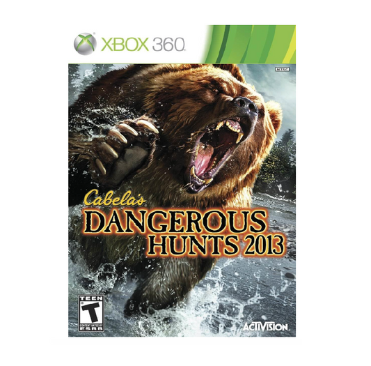 JOGO XBOX 360 CABELAS DANGEROUS HUNTS 2013 (SEMINOVO)