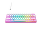 TECLADO HAVIT MECANICO KB877L ROSA 60% RGB SWITCH RED