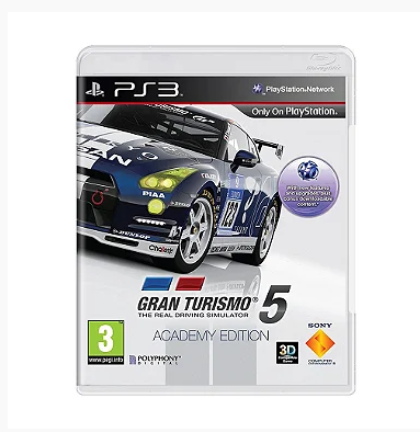JOGO PS3 GRAN TURISMO 5 ACADEMY EDITION (SEMINOVO)