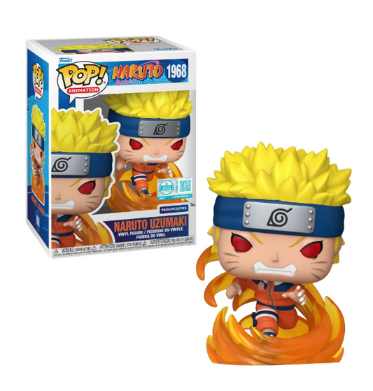 BONECO FUNKO POP NARUTO UZUMAKI 1968 - NARUTO CLASSICO (1º KURAMA)