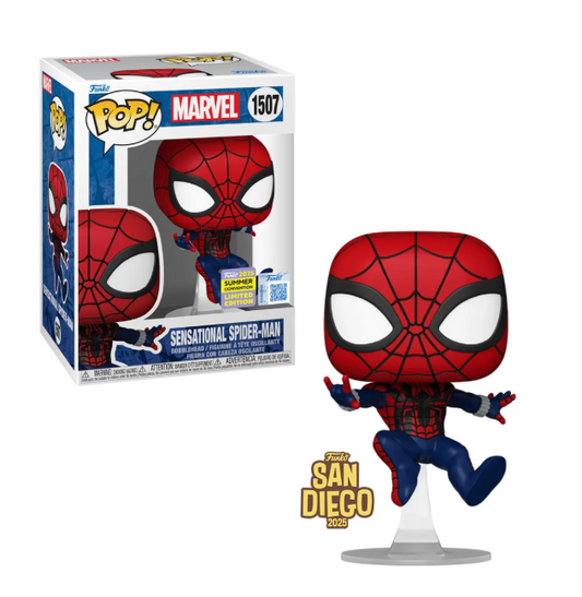 BONECO FUNKO POP SPIDER-MAN SENSATIONAL 1507 - SDCC25