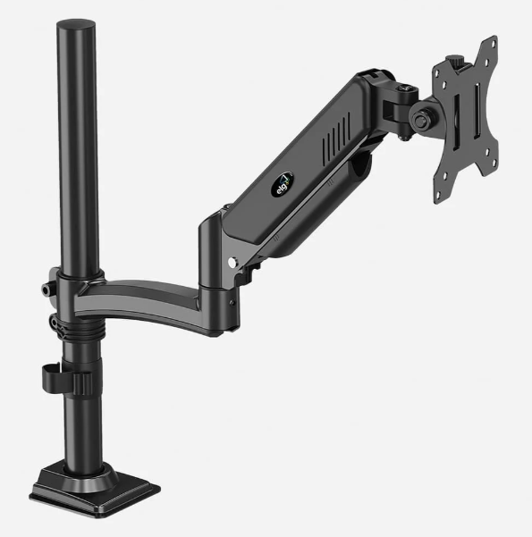 SUPORTE MONITOR TORRE MULTIARTICULADO ELG PISTAO A GAS 17'' A 35'' POLEGADAS FH80L