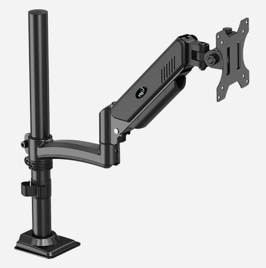 SUPORTE MONITOR TORRE MULTIARTICULADO ELG PISTAO A GAS 17'' A 35'' POLEGADAS FH80L