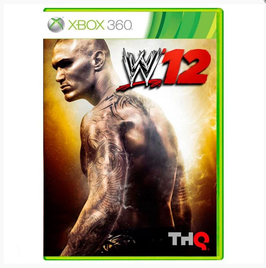 JOGO XBOX 360 WWE 12 (SEMINOVO)