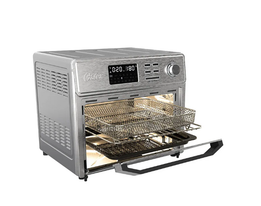 FORNO FRYER OSTER 25L OFOR250 FUNÇÃO TURBO CONVECÇÃO PRATA 220V