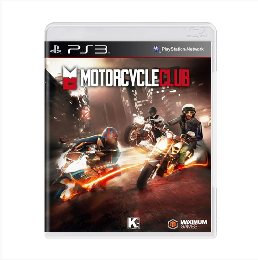 JOGO PS3 MOTORCYCLE CLUB (SEMINOVO)