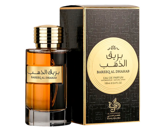 PERFUME AL WATANIAH BAREEQ AL DHAHAB EAU DE PERFUM MASCULINO 100ML