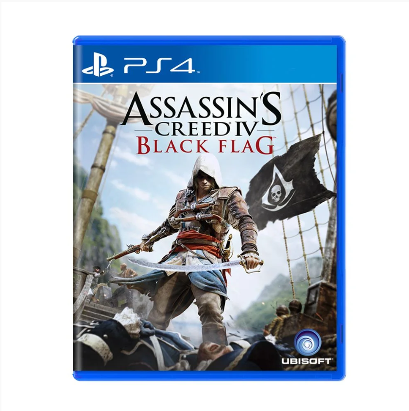 JOGO PS4 ASSASSINS CREED BLACK FLAG (SEMINOVO)