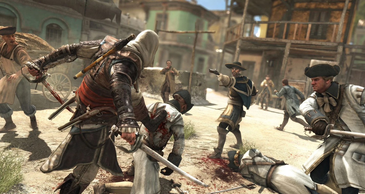 JOGO PS4 ASSASSINS CREED BLACK FLAG (SEMINOVO)