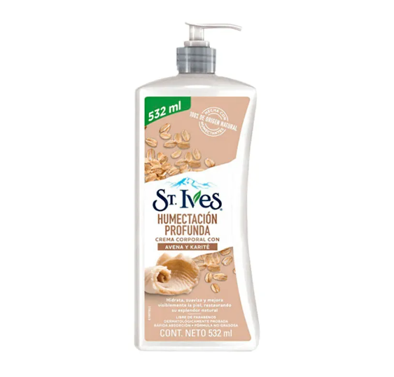 HIDRATANTE CORPORAL ST IVES AVEIA E KARITE 532ML