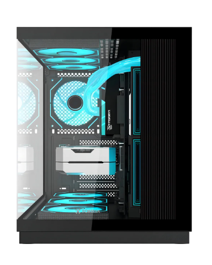 GABINETE CLARITY MAX PRETO PRETO FORTREK