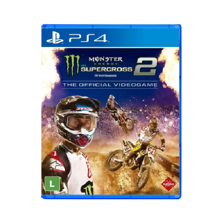 JOGO PS4 MONSTER ENERGY SUPERCROSS 2