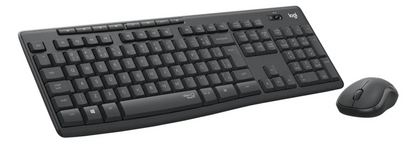 COMBO TECLADO E MOUSE LOGITECH SEM FIO MK295