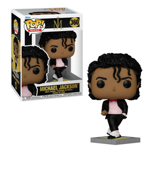 BONECO FUNKO POP MICHAEL JACKSON BILLIE JEANS 360 - MICHAEL JACKSON