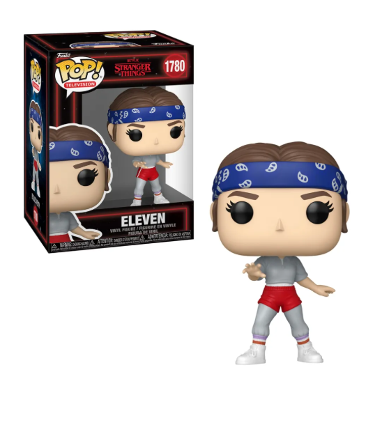 BONECO FUNKO POP ELEVEN COM BANDANA 1780 - STRANGER THINGS T5