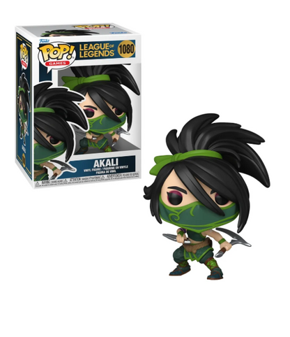 BONECO FUNKO POP AKALI 1080 - LEAGUE OF LEGENDS