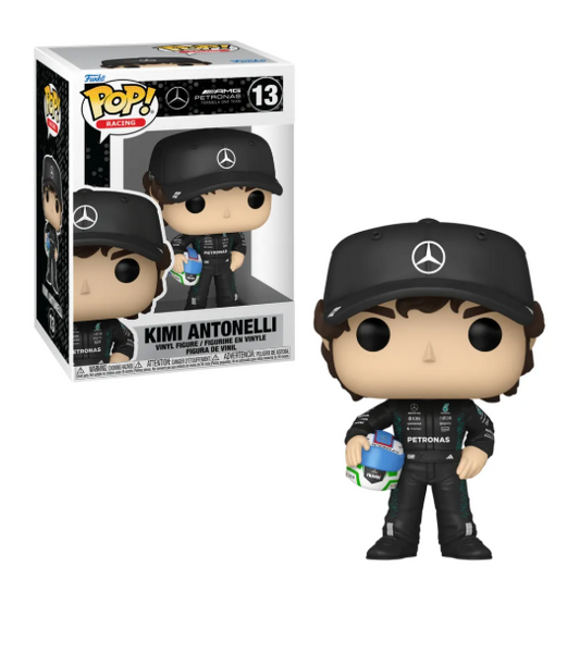 BONECO FUNKO POP KIMI ANTONELLI 13 - RACING MERCEDES