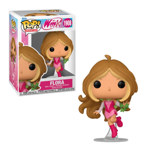BONECO FUNKO POP FLORA 1908 - CLUBE DAS WINX