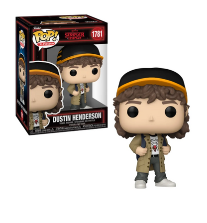 BONECO FUNKO POP DUSTIN HENDERSON 1781 - STRANGER THUINGS T5