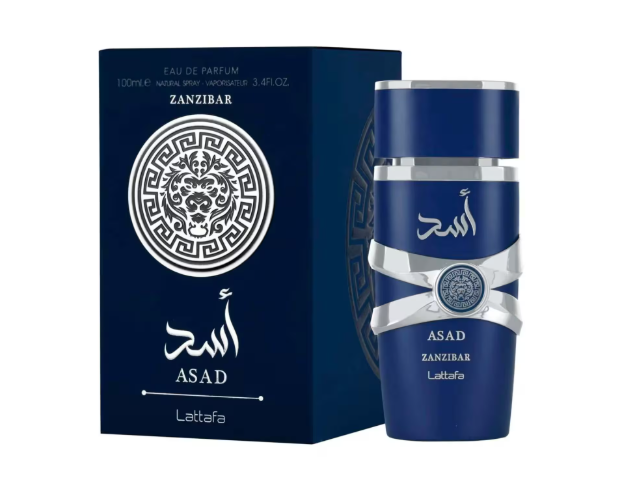 PERFUME LATTAFA ASAD ZANZIBAR EAU DE PARFUM MASCULINO 100ML
