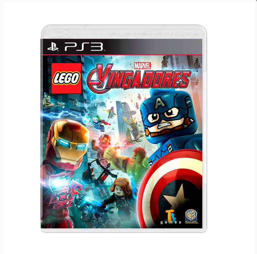 JOGO PS3 LEGO MARVEL VINGADORES (SEMINOVO)