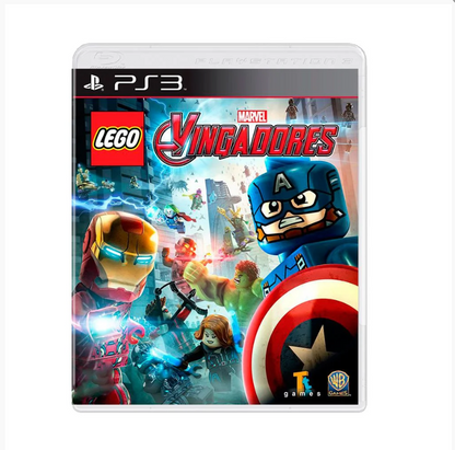 JOGO PS3 LEGO MARVEL VINGADORES (SEMINOVO)