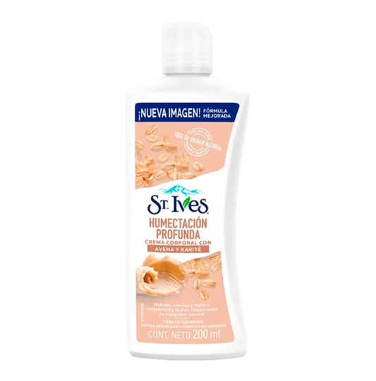 HIDRATANTE CORPORAL ST IVES AVEIA E KARITE 200ML