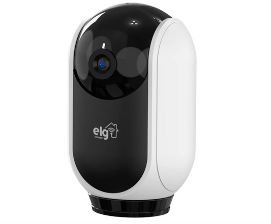 CAMERA ROBÔ 360 ELG FULL HD 1080P, INTELIGENTE, CONEXÃO COM ALEXA, BRANCO, ZOOM DIGITAL 6X