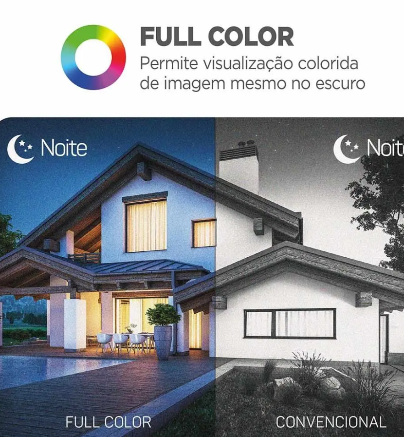 CAMERA EXTERNA ELG WIFI FULL COLOR SHCF601