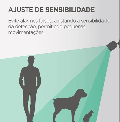 CAMERA EXTERNA INTELIGENTE ELG WIFI FULL COLOR, ALEXA, BRANCO