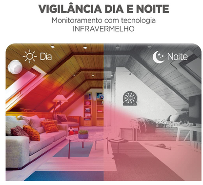 SENSOR DE MOVIMENTO E DETECTAÇÃO INTELIGENTE WIFI ELG