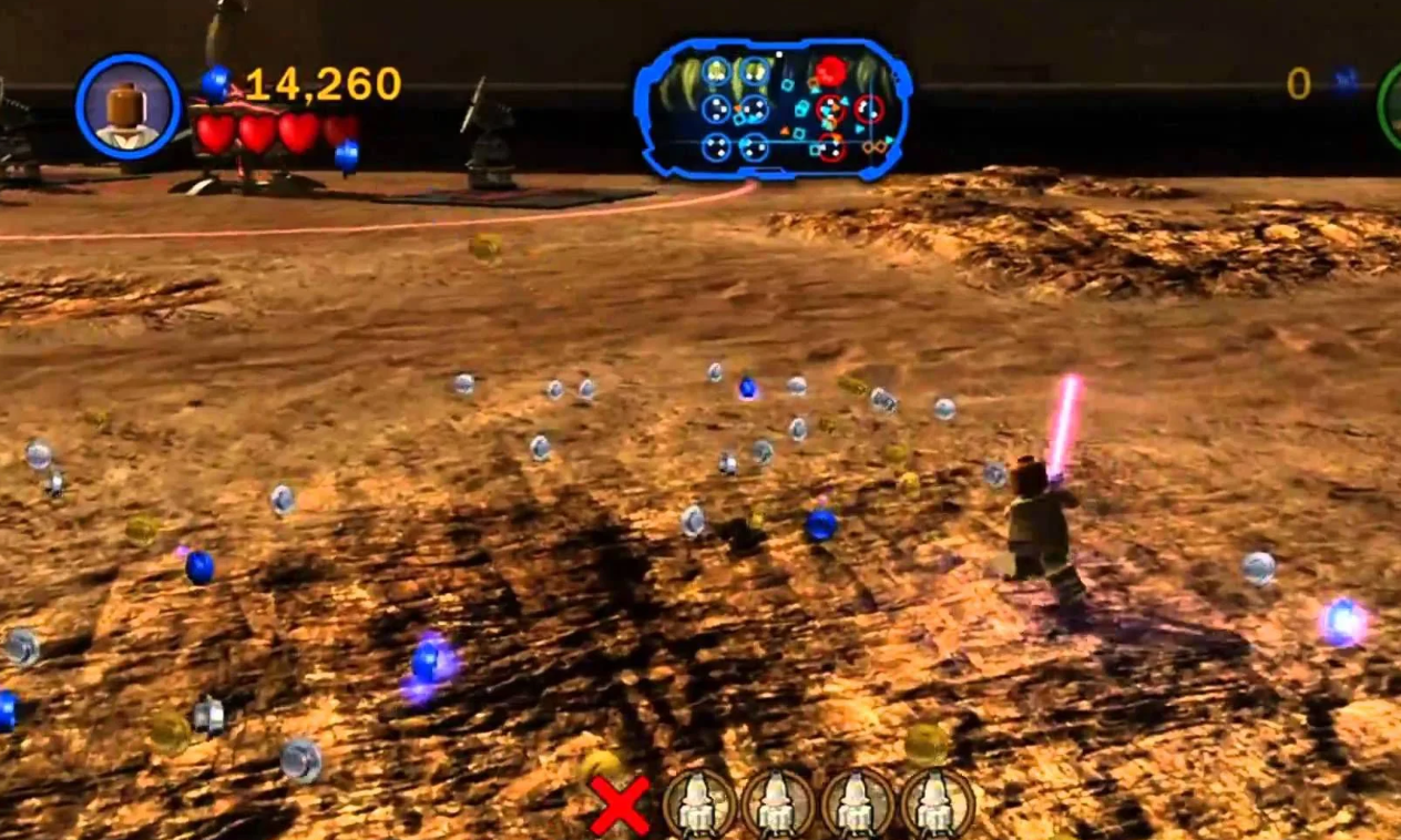 JOGO XBOX 360 LEGO STAR WARS 3 (SEMINOVO)